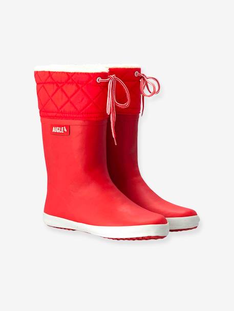 Jungen Gummistiefel „Lolly Pop Giboulée“ AIGLE MARINE+rot/weiß+SCHWARZ 