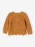 Pull en maille ajourée bébé jaune 