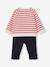 Baby Geschenk-Set: Sweatshirt & Hose, Weihnachten Oeko-Tex wollweiß 