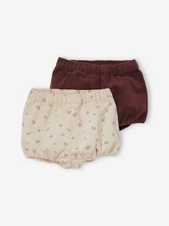 Baby-Shorts-2er-Pack Mädchen Baby Shorts, Cord