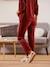 Pantalon de grossesse velours côtelé Bordeaux 