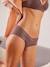 Lot de 3 shorties de grossesse sans coutures en microfibre marron+noir+gris+blanc 