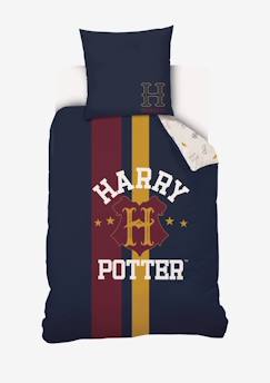 Linge de maison et décoration-Parure fourre de duvet + taie d'oreiller enfant Harry Potter®