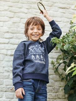 Junge-Pullover, Strickjacke, Sweatshirt-Sweatshirt-Jungen Kapuzensweatshirt, Print vorn