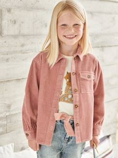 Mädchen-Hemd, Bluse, Tunika-Mädchen Hemdjacke aus Cord