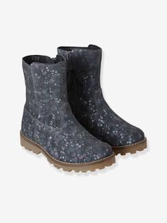 Chaussures-Chaussures fille 23-38-Bottes-Bottes en cuir fille collection maternelle