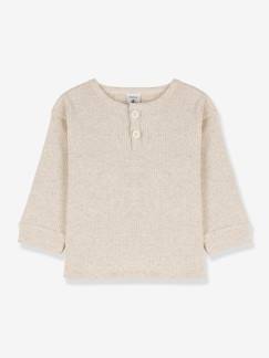 Bébé-T-shirt manches longues bébé en coton bio PETIT BATEAU