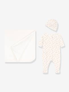 Babyartikel-Babytrage, Tragetuch-Baby Geschenk-Set zur Geburt PETIT BATEAU, Bio-Baumwolle Oeko-Tex®