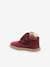 Bottillons bébé garçon Tackeasy KICKERS® bordeaux+kaki+marine 