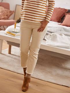 Umstandsmode-Hose-Flare-Jeans für die Schwangerschaft, Schrittlänge 65 cm