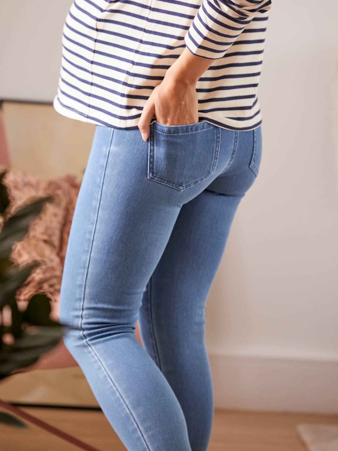 Vêtement Grossesse Vertbaudet Legging Grossesse Effet Jean Sans
