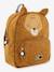 Rucksack „Backpack Animal“ TRIXIE, Tier-Design beige+grün+Mr Crocodile+Mr Fox+Mr Lion+Mr Pinguin+MR POLAR BEAR+orange+rosa+rosa nude+salbeigrün 
