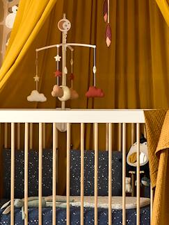 Zimmer und Aufbewahrung-Zimmer-Kinderbett, Babybett-Baby Musikmobile, Wolke, Mond und Sterne