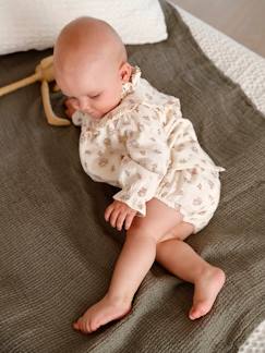 Baby-Baby-Set: Musselinkleid & Shorts