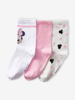 Fille-Sous-vêtement-Lot de 3 paires de chaussettes Disney® Minnie