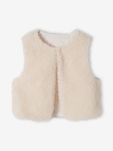 Mädchen Baby-Set: Kleid, Weste & Haarband blaugrau 