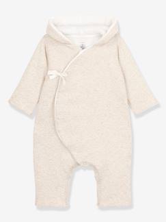 Bébé-Combinaison à capuche bébé en coton biologique PETIT BATEAU