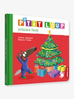 Spielzeug-Französisches Kinderbuch „P'tit Loup - P'tit loup prépare noël“ AUZOU