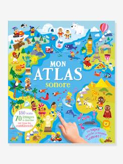 Jouet-Livres-Cherche et trouve - Mon Atlas sonore - 180 sons - 1-2-3 SOLEIL