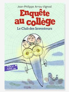 Spielzeug-Bücher (französisch)-Französisches Kinderbuch „Le club des inventeurs - Enquête au collège“ Band 6 GALLIMARD JEUNESSE