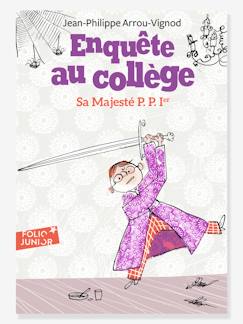 Spielzeug-Bücher (französisch)-Französisches Kinderbuch „Sa Majesté P. P. 1er - Französisches Kinderbuch „Sa Majesté P. P. 1er - Enquête au collège“ Band 7 GALLIMARD JEUNESSEGALLIMARD JEUNESSE