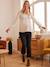 Bluse aus Makramee-Spitze, Schwangerschaft & Stillzeit beige 