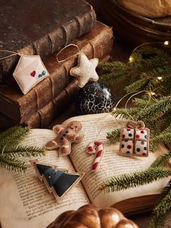 Linge de maison et décoration-Décoration-Cadre, affiche, pêle-mêle-Lot de 6 décorations de Noël en feutrine à suspendre