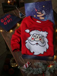 Junge-Pullover, Strickjacke, Sweatshirt-Jungen Geschenk-Set: Pullover & Mütze, Weihnachten