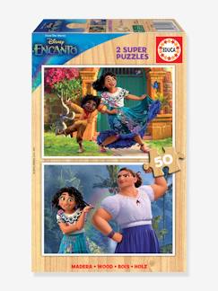 Spielzeug-Lernspiele-Puzzle-2er-Set Kinder Holz-Puzzles, 50 Teile „Disney Encanto“ EDUCA