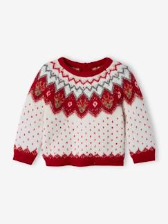 Baby-Set-Weihnachts-Pullover, Baby