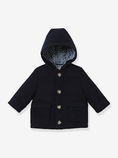 Bébé-Manteau, combipilote, nid d'ange-Manteau-Manteau bébé CYRILLUS en laine majoritaire