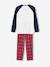 Pyjama de Noël homme capsule famille écru 