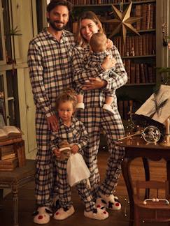 Fille-Pyjama de Noël enfant capsule famille en flanelle