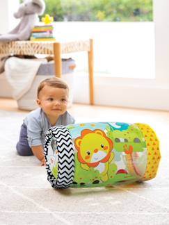 Jouet-Premier âge-Doudous, peluches et jouets en tissu-Rouleau Jungle Peek & Roll - INFANTINO