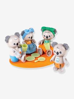 Spielzeug-Fantasiespiele-Figuren, Miniwelten, Helden und Tiere-Kinder Koala-Familie HAPE