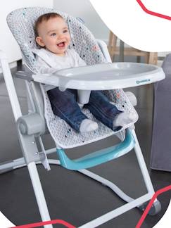 Babyartikel-Hochstuhl, Sitzerhöher-BADABULLE Kompakt-Hochstuhl, verstellbar