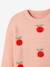 Weicher Mädchen Jacquardpullover himmelblau+rosa 