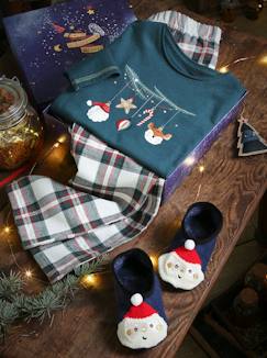 Fille-Pyjama, surpyjama-Coffret Noël pyjama + chaussettes fille