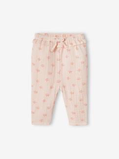 Baby-Hose, Jeans-Baby Hose aus Musselin