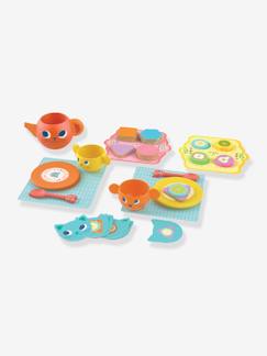 Spielzeug-Nachahmungsspiele-Küche, Geschirr und Lebensmittel-Baby Tee-Service DJECO