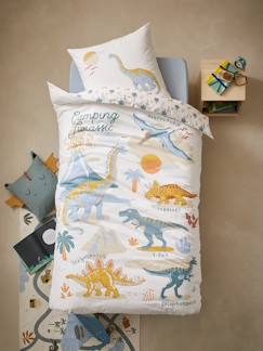 Linge de maison et décoration-Linge de lit enfant-Fourre de duvet-Parure enfant JURASSIC CAMP Oeko-Tex®