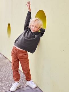 Junge-Hose-Jungen Cargohose mit Dehnbund