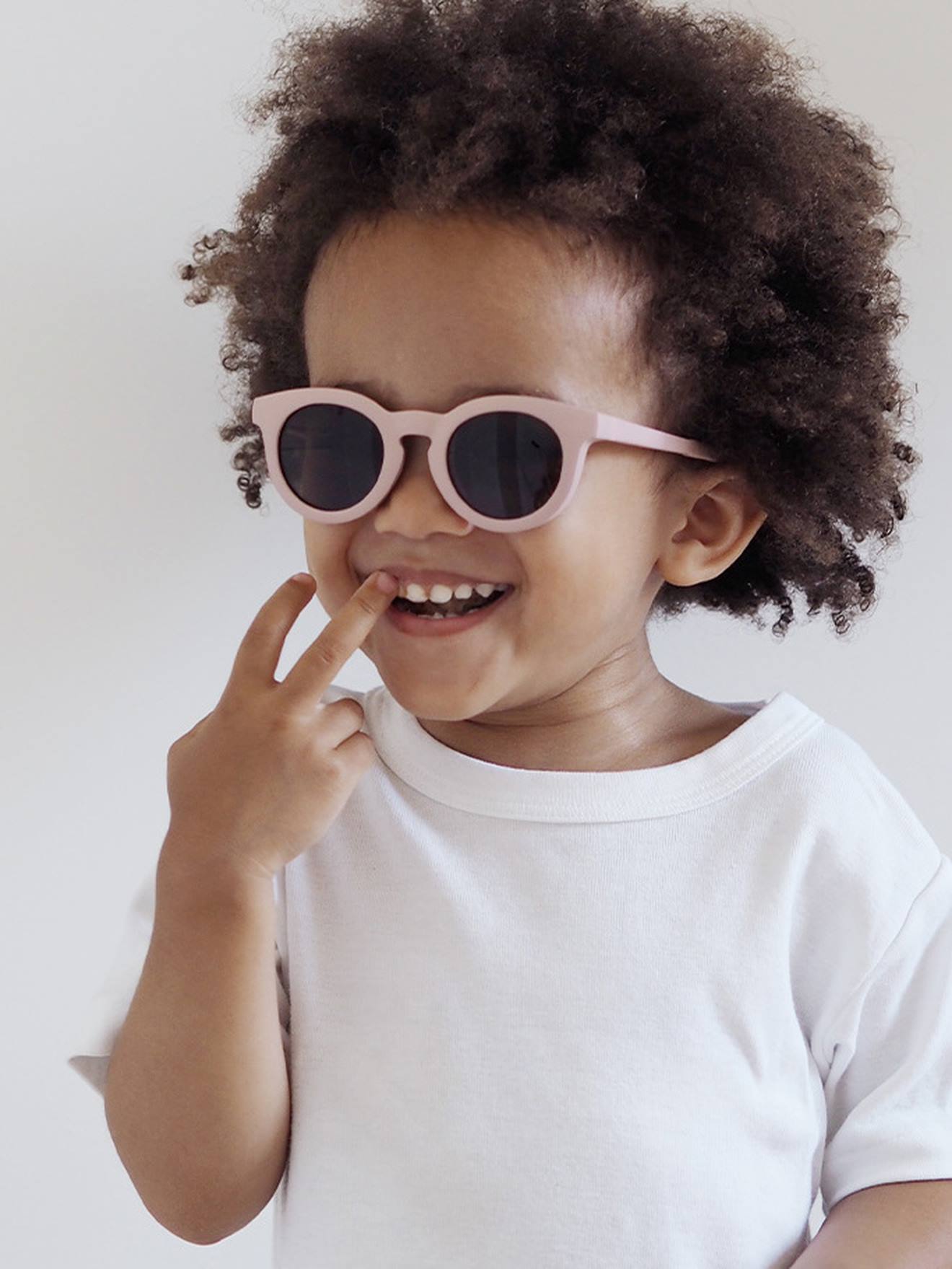 Lunettes de soleil BEABA Happy pour enfant de 2 à 4 ans - blush, Fille