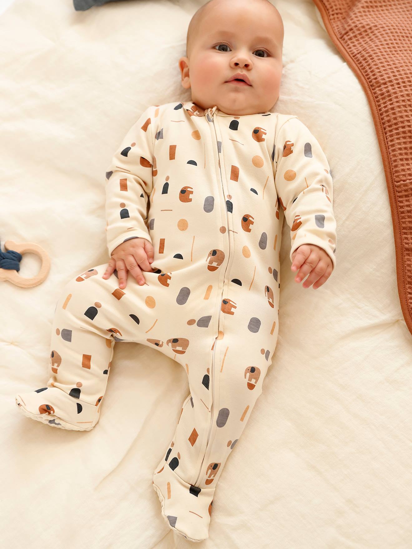 Bleu BÉBÉ GARÇON Ensemble de pyjama en coton à manches courtes à motif  planète pour bébé garçon 1972222