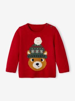Baby-Pullover, Strickjacke, Sweatshirt-Pullover-Baby Weihnachtspullover, Bär