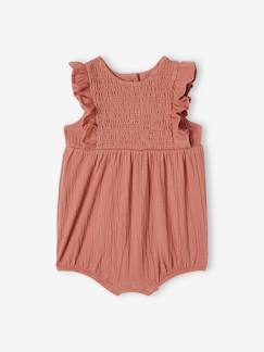 Bébé-Salopette, combinaison-Combinaison courte sans manches bébé