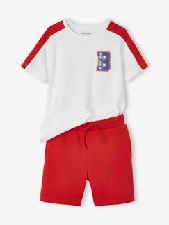 Junge-Jungen Sport-Set: T-Shirt & Shorts, Brooklyn