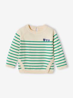Baby-Pullover, Strickjacke, Sweatshirt-Pullover-Mädchen Baby Pullover, Streifen