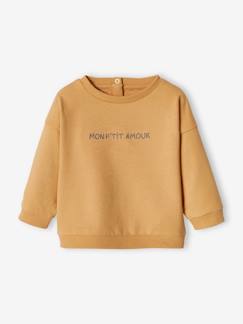Bébé-Pull, gilet, sweat-Sweat bébé en molleton personnalisable