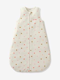 -Baby Sommerschlafsack "Kleine Herzen" aus Musselin, Oeko-Tex®